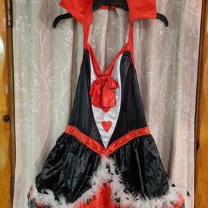 Queen of hearts dress costume